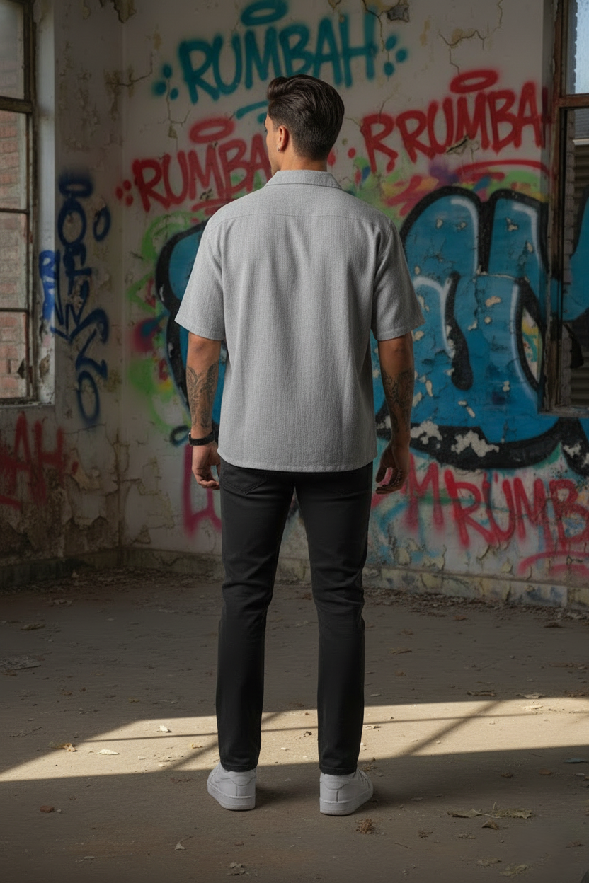 Ash Fade Acid Wash Shirt (Unisex)