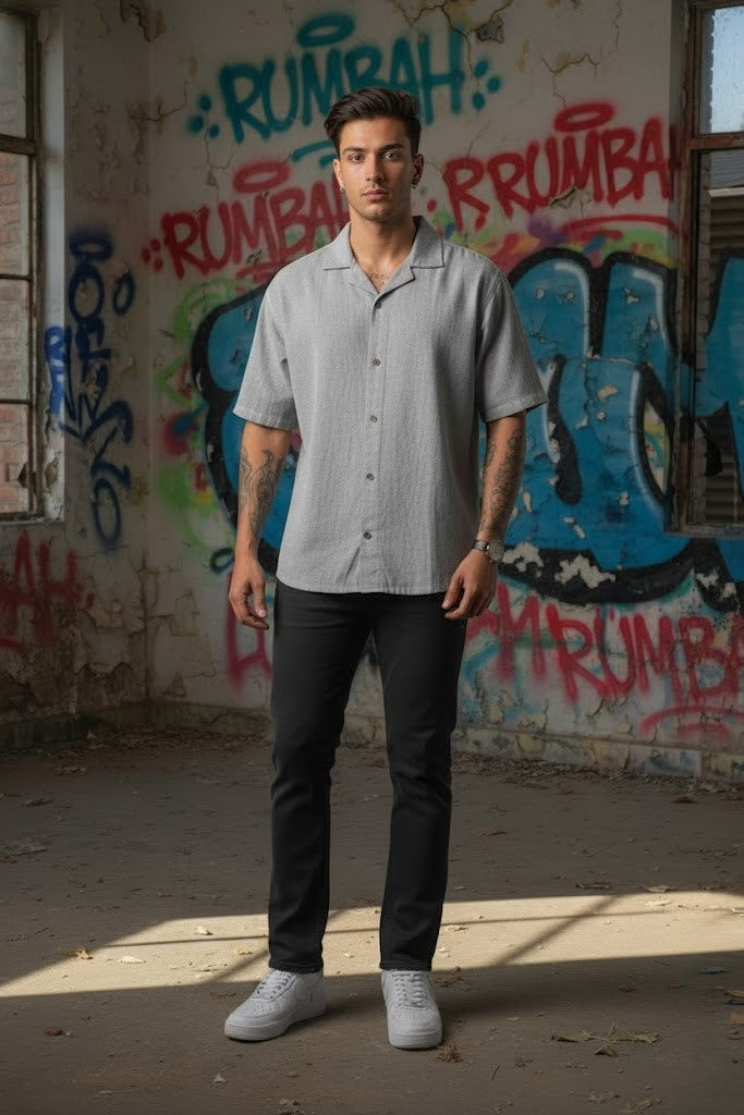 Ash Fade Acid Wash Shirt (Unisex)