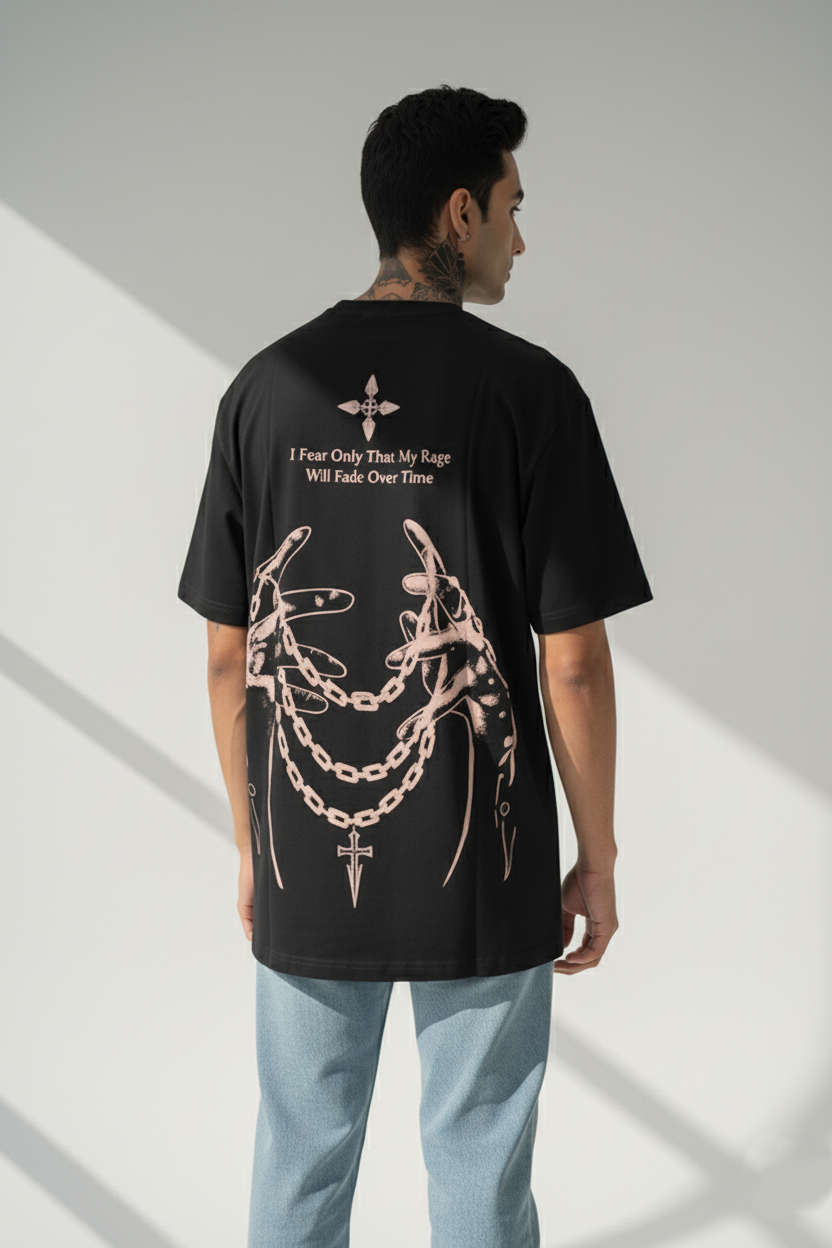 Chain Of Judgement - Oversized T-shirt(Unisex)