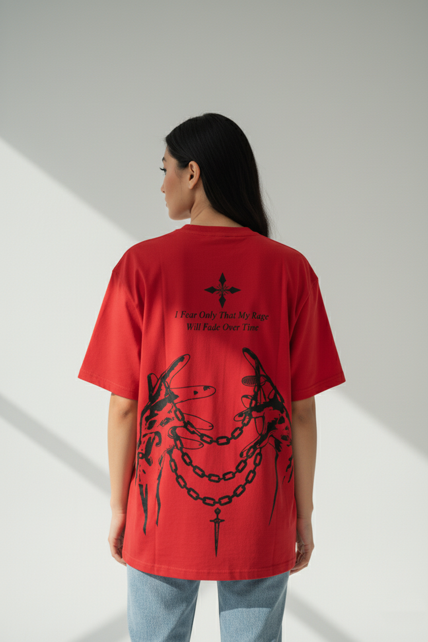 Chain Of Judgement - Oversized T-shirt(Unisex)