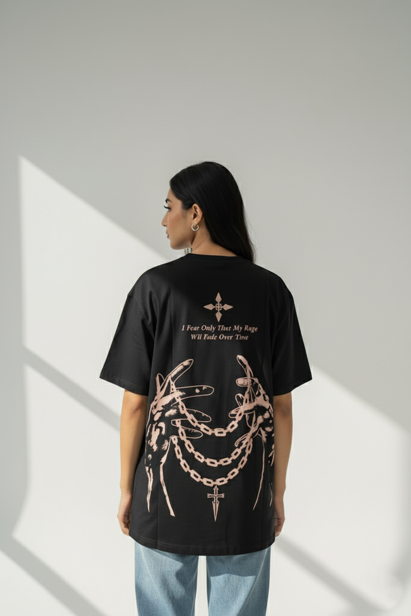 Chain Of Judgement - Oversized T-shirt(Unisex)