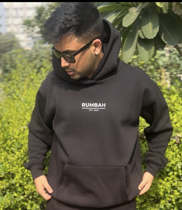 Noir Haven Oversized Hoodie (Unisex)
